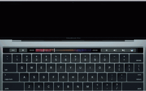 如何使用 MacBook Pro 上的触控栏