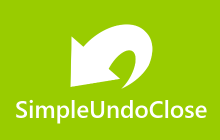 SimpleUndoClose:快速还原关闭的标签