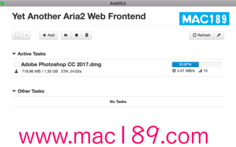 Aria2GUI 安装使用教程 Mac 电脑 Aria2GUI 使用教学详解