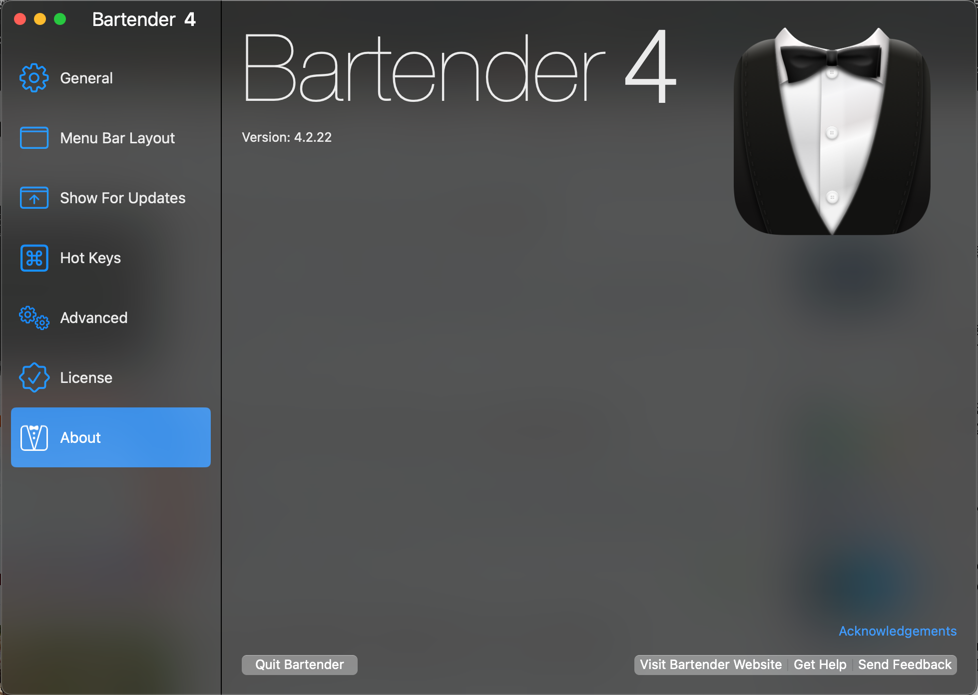 Bartender 4 for Mac v4.2.22 中文版下载